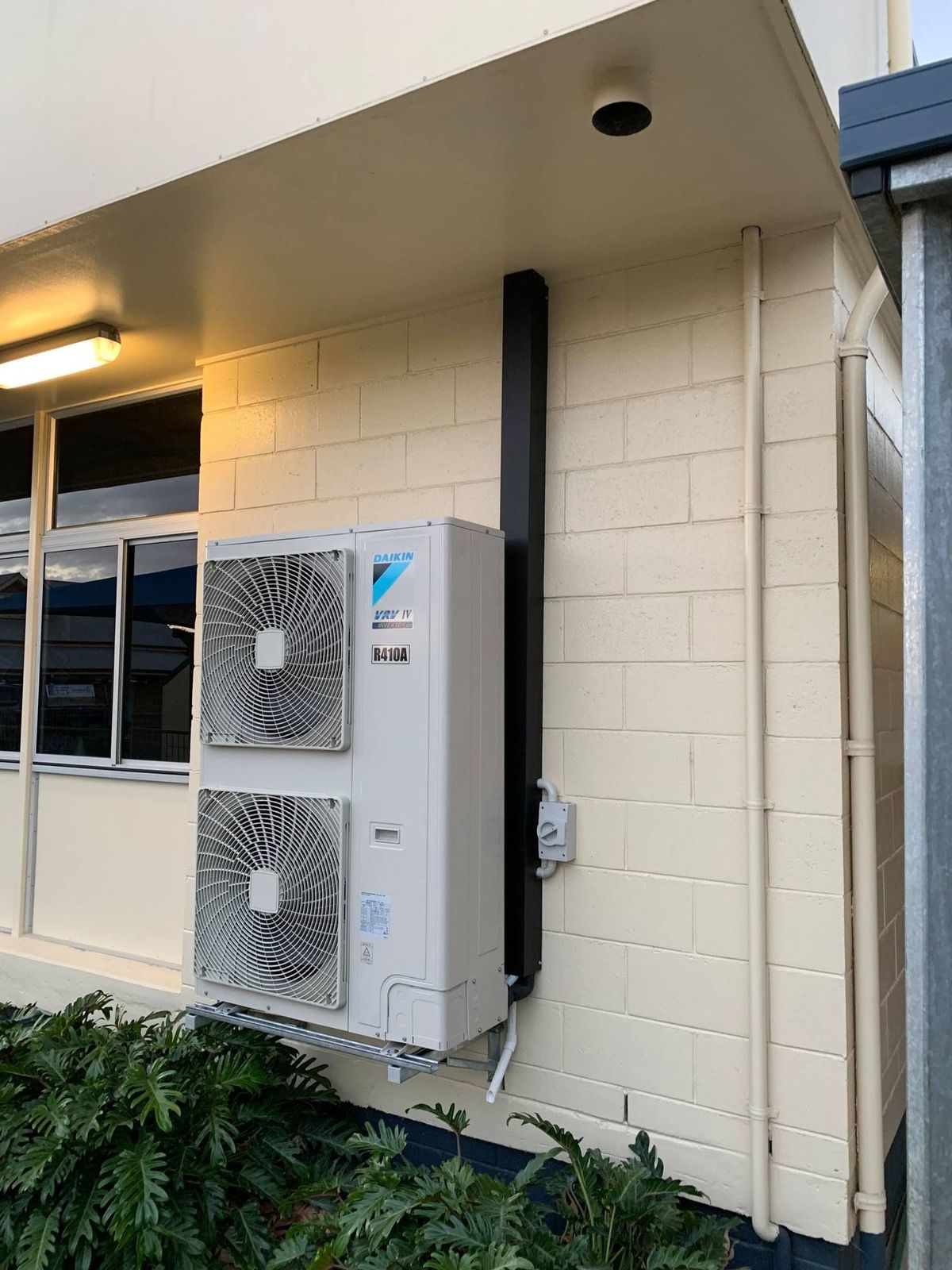 Split system service and clean