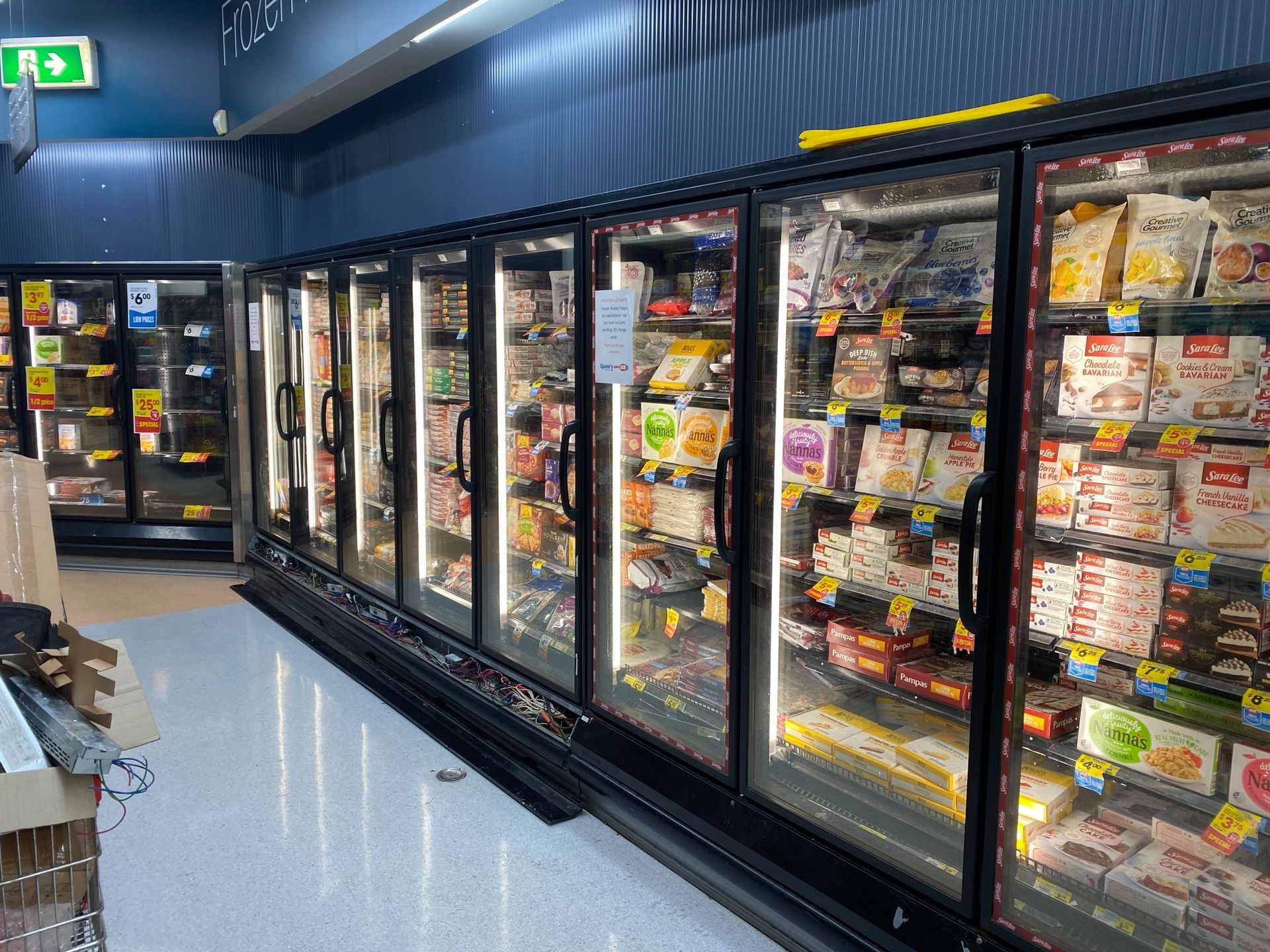 Border RAC technicians installing commercial refrigeration in the Southern Downs